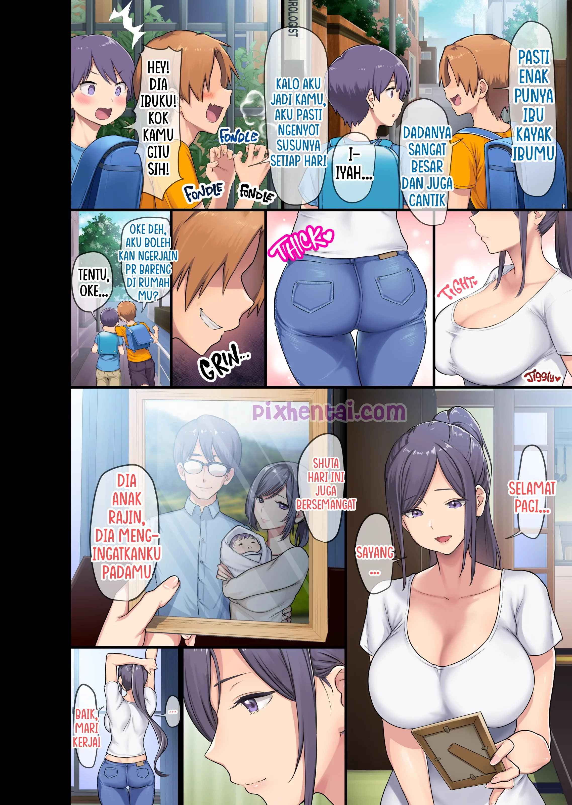 Komik hentai xxx manga sex bokep My Friends Mom is a Stacked Widow 5
